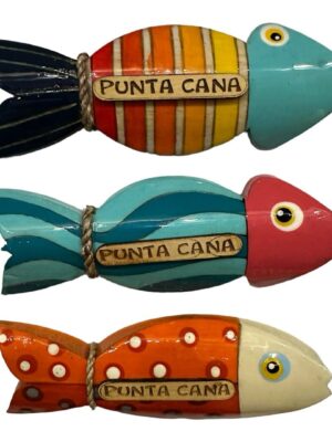 Punta Cana Handpainted Fish Wall Art by Patricio Correa