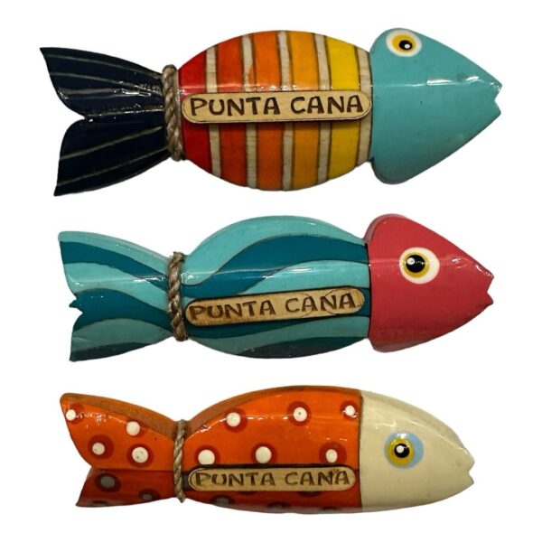 Punta Cana Handpainted Fish Wall Art by Patricio Correa
