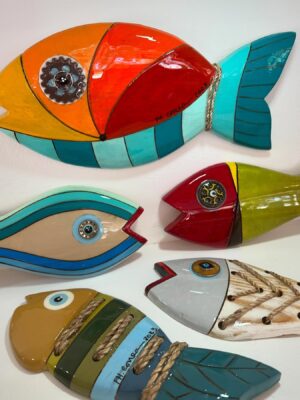 Patricio Correa Colorful Fish Wall Art Collection