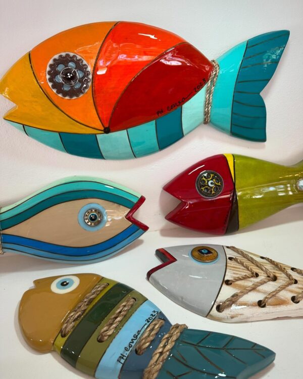 Patricio Correa Colorful Fish Wall Art Collection