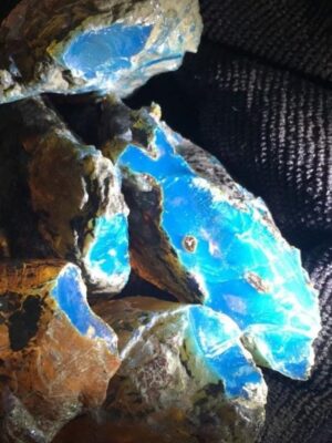Dominican Blue Amber - Raw Stones