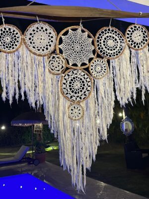 Handmade Crochet Dream Catchers & Mandala Wall Hangings