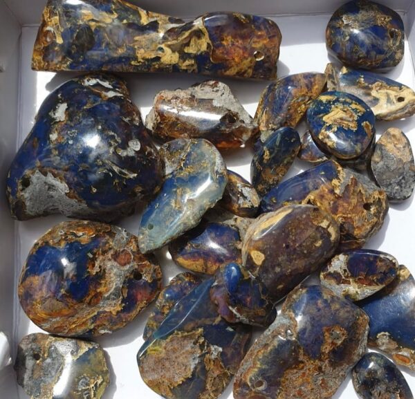 Blue Amber - Rare Dominican Gemstone